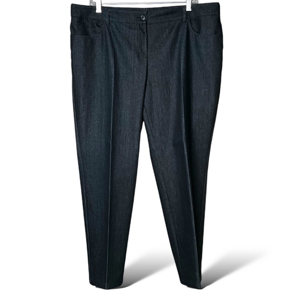 AKRIS Cotton Blend Five Pocket Pencil Jeans MADE IN USA US Sz 16 - Picture 1 of 10
